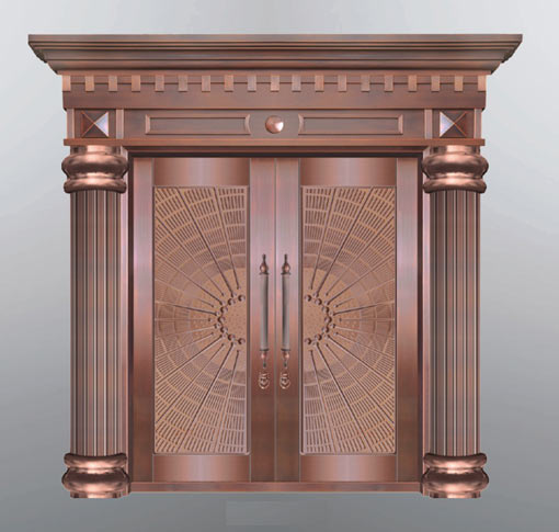 豪華入戶(hù)銅門(mén)