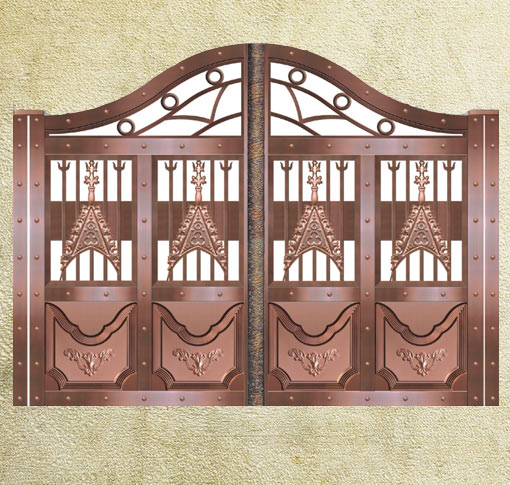 別墅庭院銅門(mén)