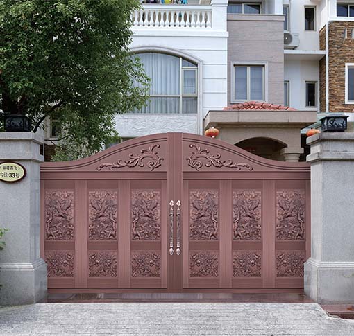 別墅庭院銅門(mén)