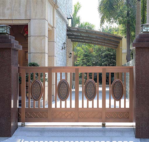 別墅庭院銅門(mén)