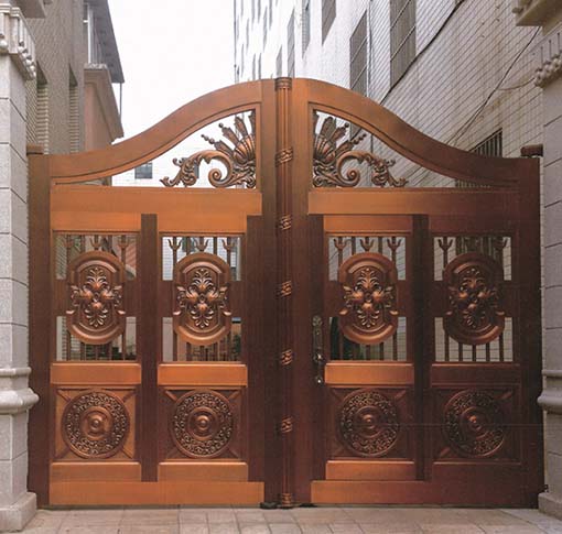 別墅庭院銅門(mén)