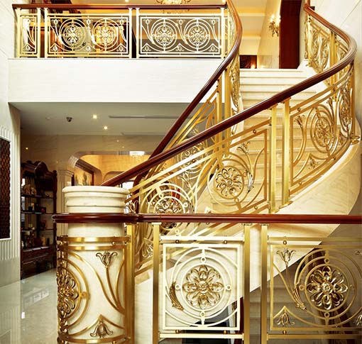 銅樓梯扶手