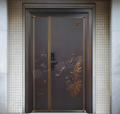 新中式銅門(mén)