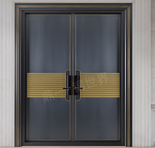 新中式雙開(kāi)銅門(mén)