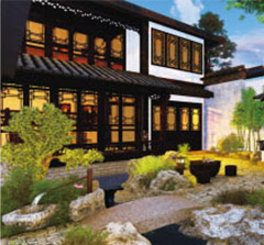 大氣、尊貴的銅涼亭