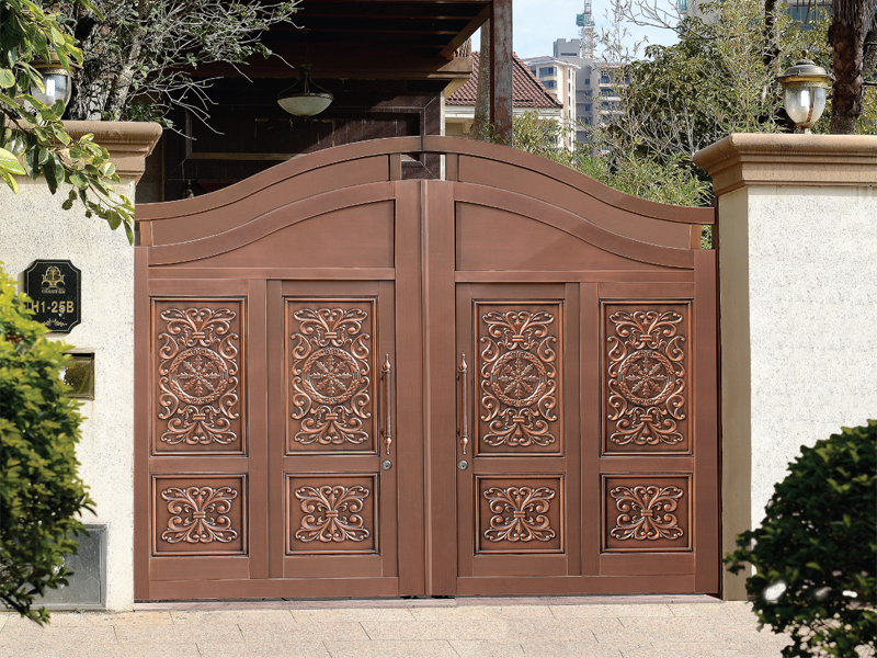 別墅庭院銅門(mén)