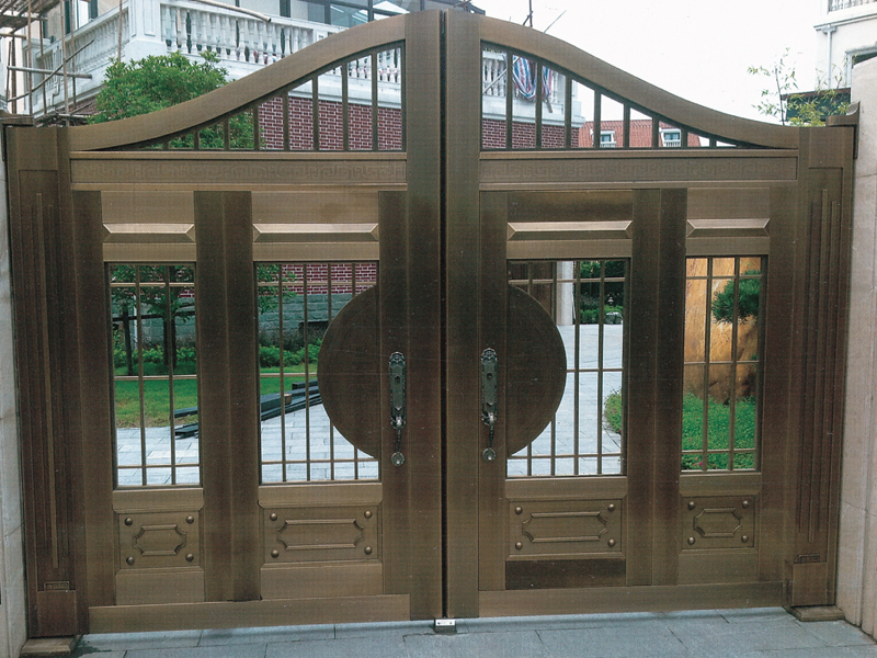 別墅庭院銅門(mén)
