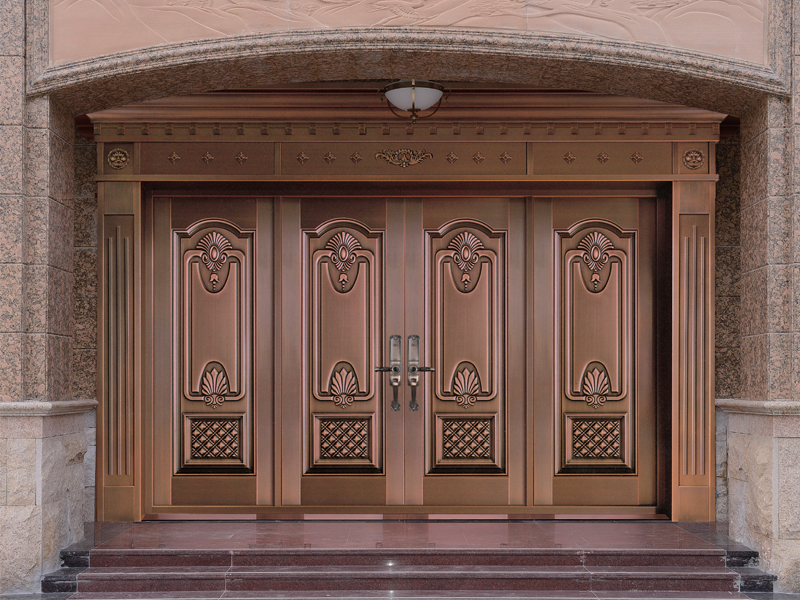 別墅四開(kāi)銅門(mén)