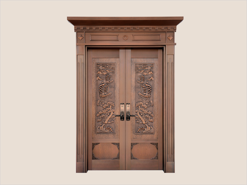 別墅對開(kāi)銅門(mén)