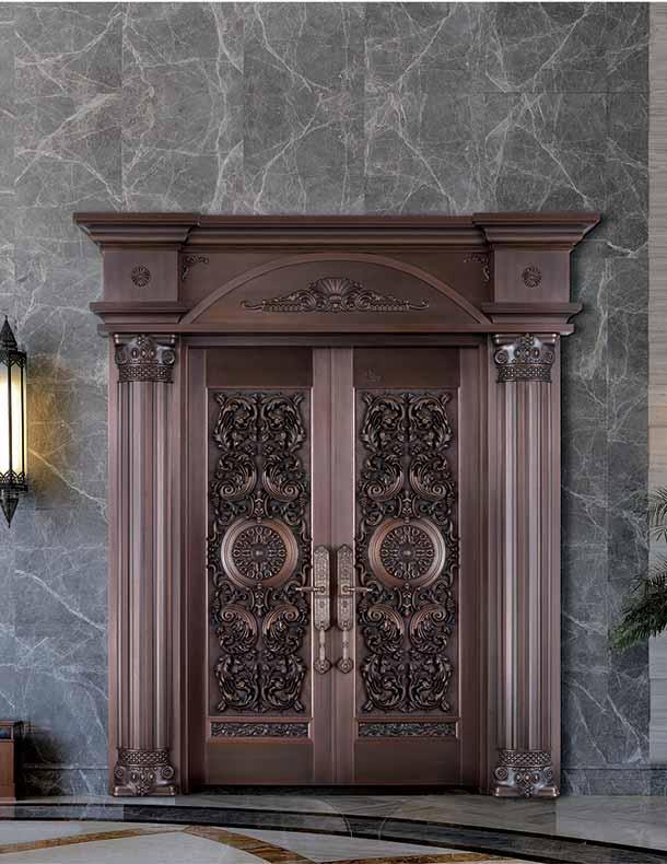 清理銅門(mén)把手和拉手鋼銅門(mén)的流程