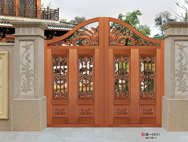 別墅大門(mén)銅門(mén)