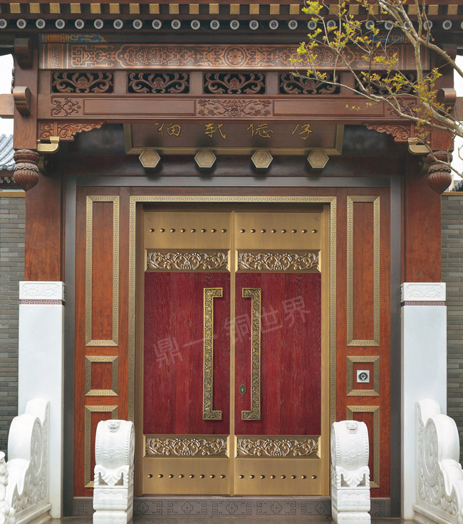 新中式銅門(mén)