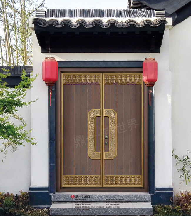 新中式銅門(mén)