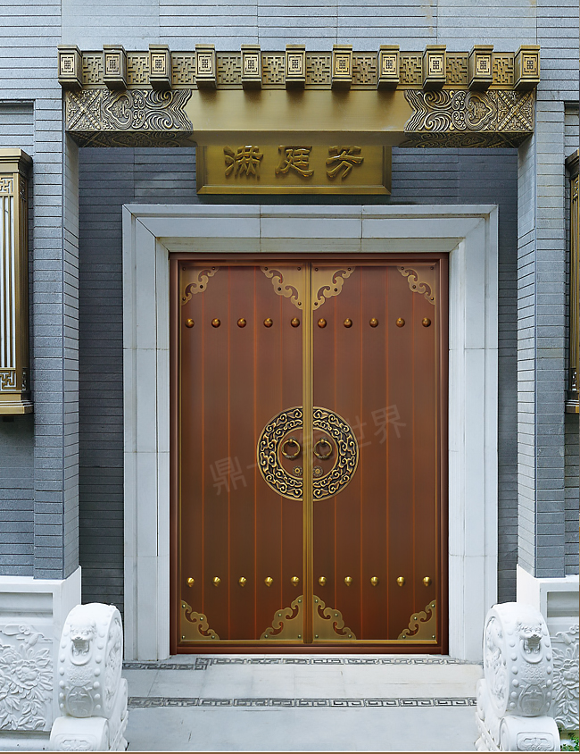 新中式銅門(mén)