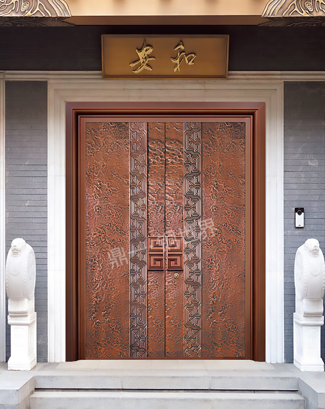 新中式銅門(mén)