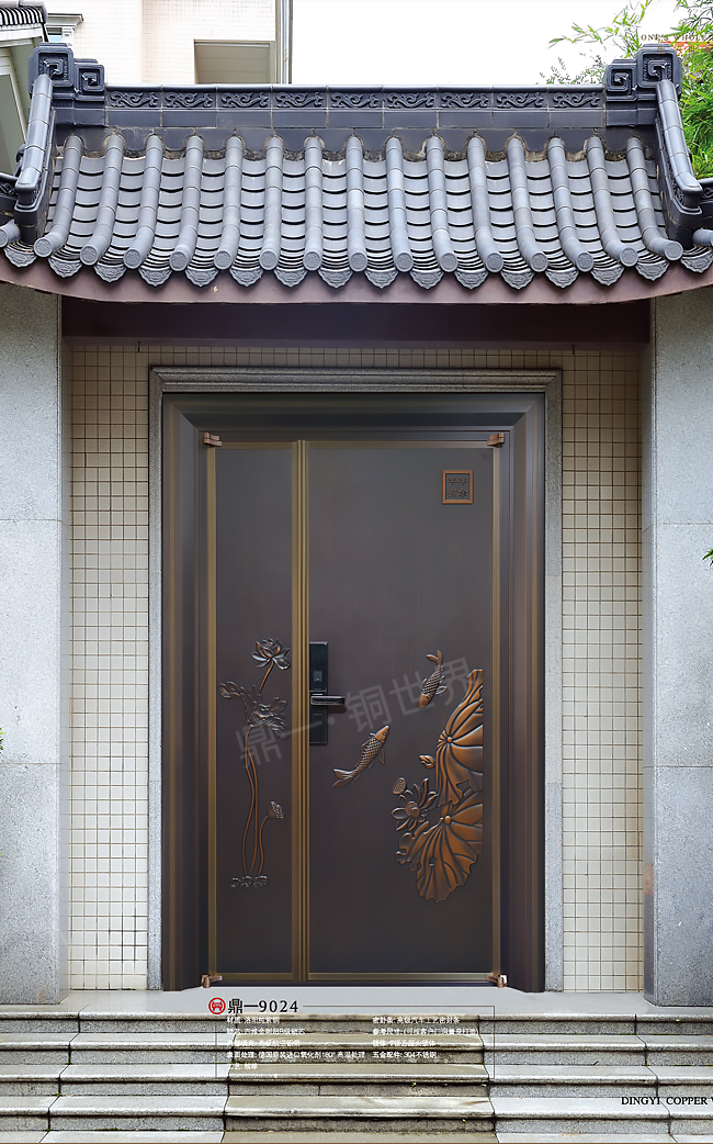 新中式銅門(mén)