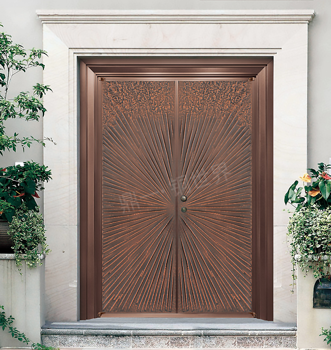 中式銅門(mén)別墅門(mén)