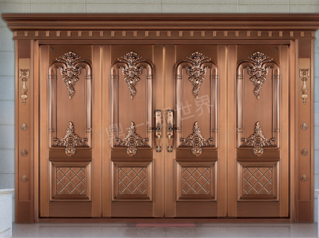 豪華別墅四開(kāi)銅門(mén)
