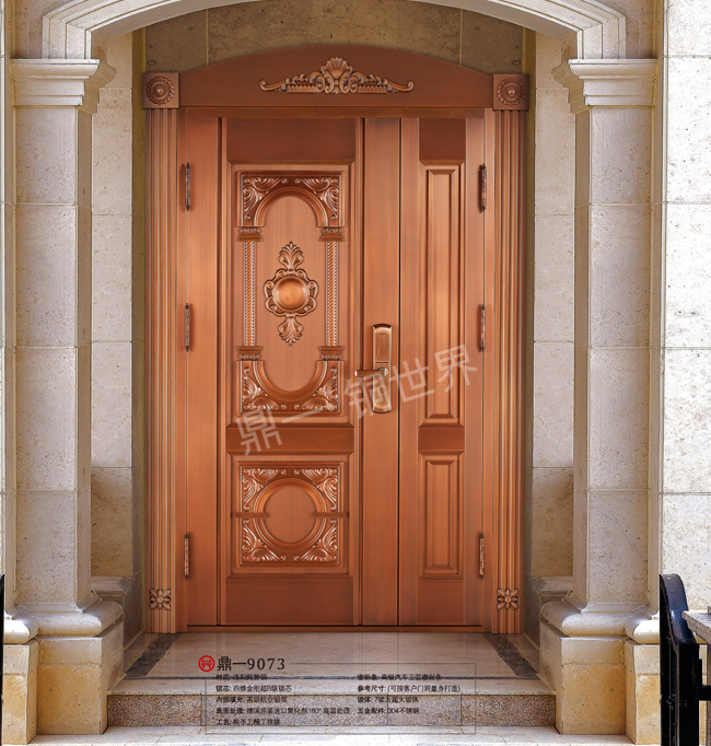 子母銅門(mén)入戶(hù)門(mén)